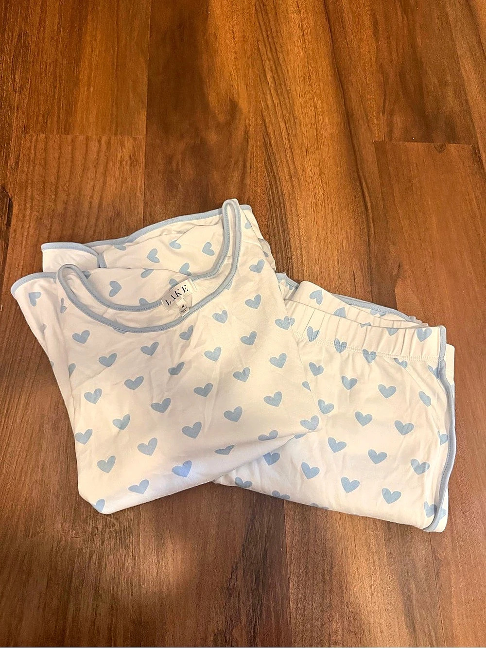 Lake Pima Crew Pants Set Short Sleeve Top